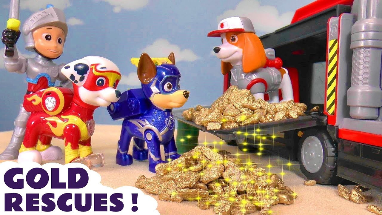 Gold Rescue Stories with the Pups and Funlings