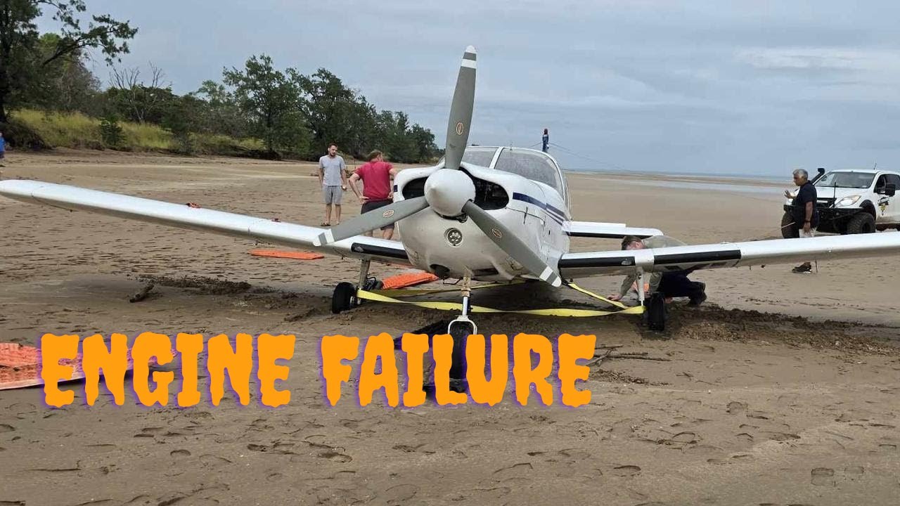 Emergency Landing Simulation! Single Engine Failure in a One-Prop Plane ✈️ (Just for Fun)