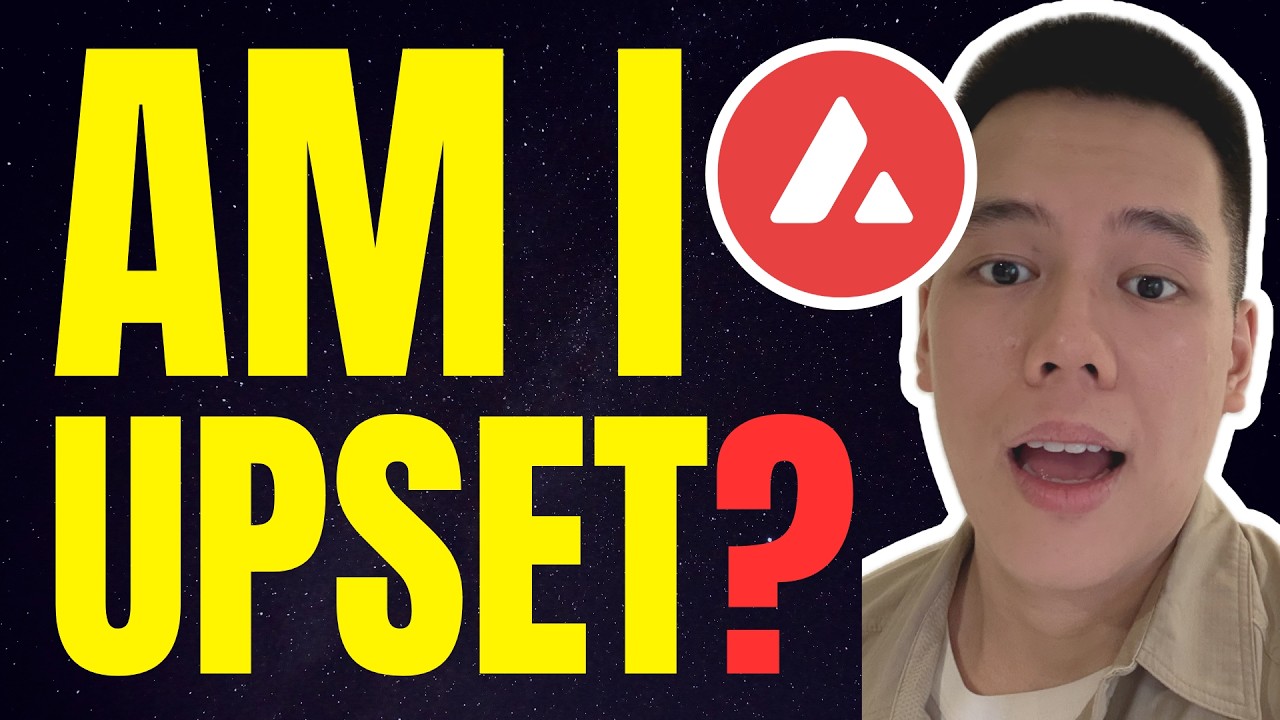 Am I Upset? I'll Explain My Rationale.. Avalanche AVAX News And A Relatively Recent Update