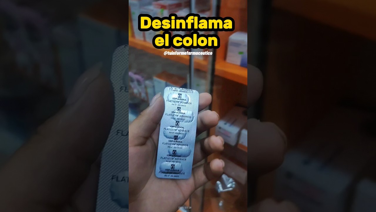 Desinflama el colon con este medicamento. #farmacia #medicina #farmacologia #salud #sabiasque