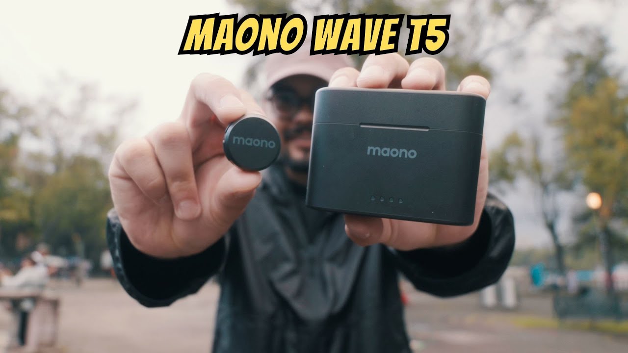¿La mejor cancelación de ruido en micrófonos? | Maono Wave T5 Review