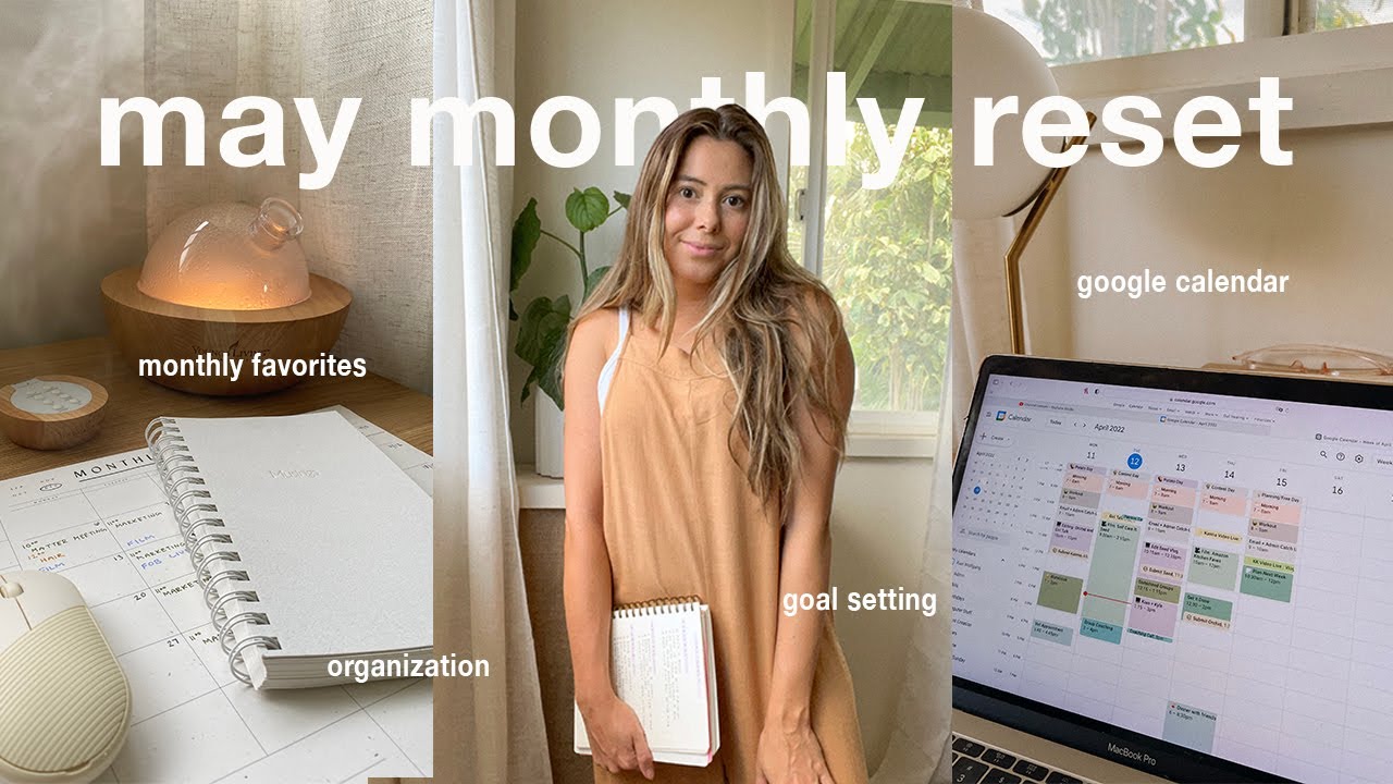 MONTHLY RESET 💻⎮ Favorites, Goal Setting, & Organizing My Life