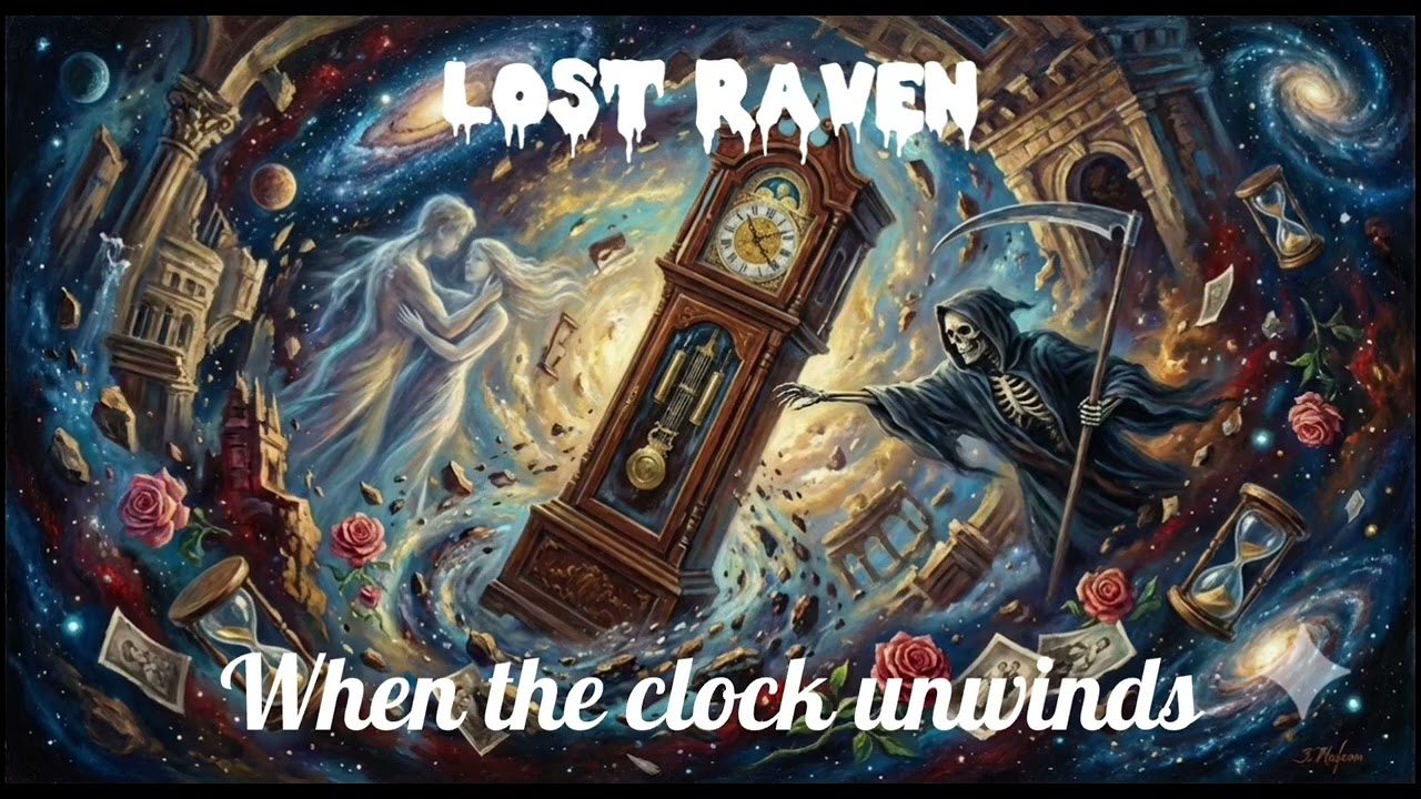 When the clock unwinds - LOST RAVEN , February 21 2026, © René Berger 