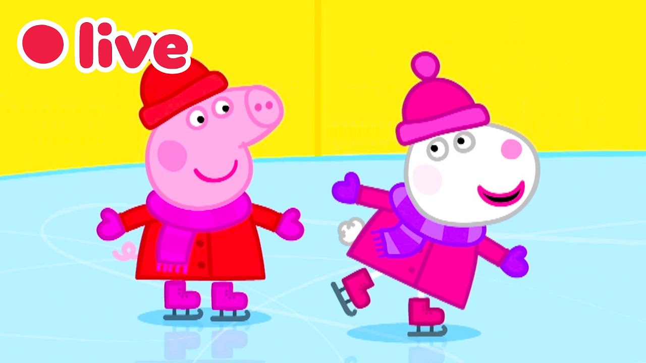 🔴 AO VIVO Peppa Pig 🎄 Episódios de Natal! ❄️ Diversão de Inverno | Peppa Pig em Português Brasil