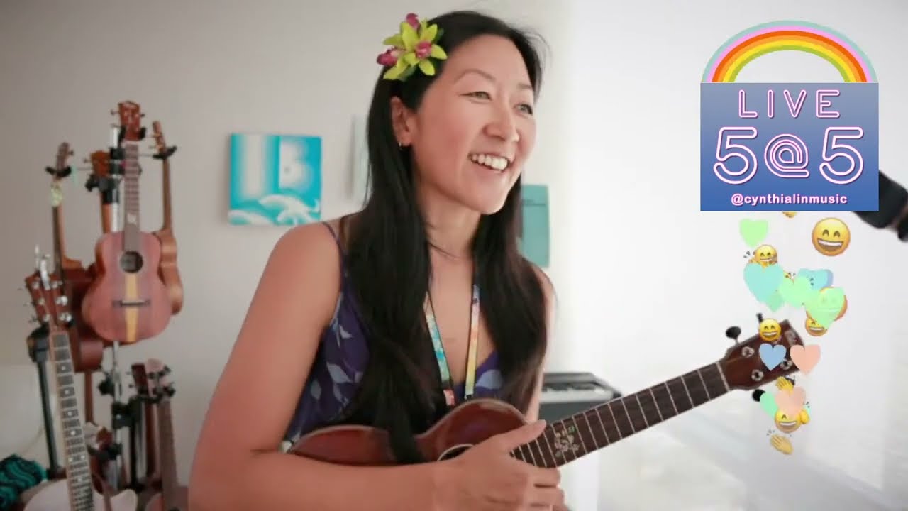 5@5 LIVE 🌺 live every Weds, 5 songs at 5pm Pacific
