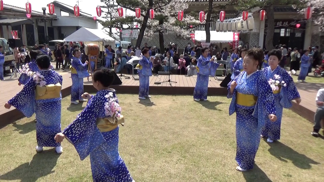 岸和田音頭　踊り子の皆様 ♬第63回岸和田市お城まつり♬　2019/04/07