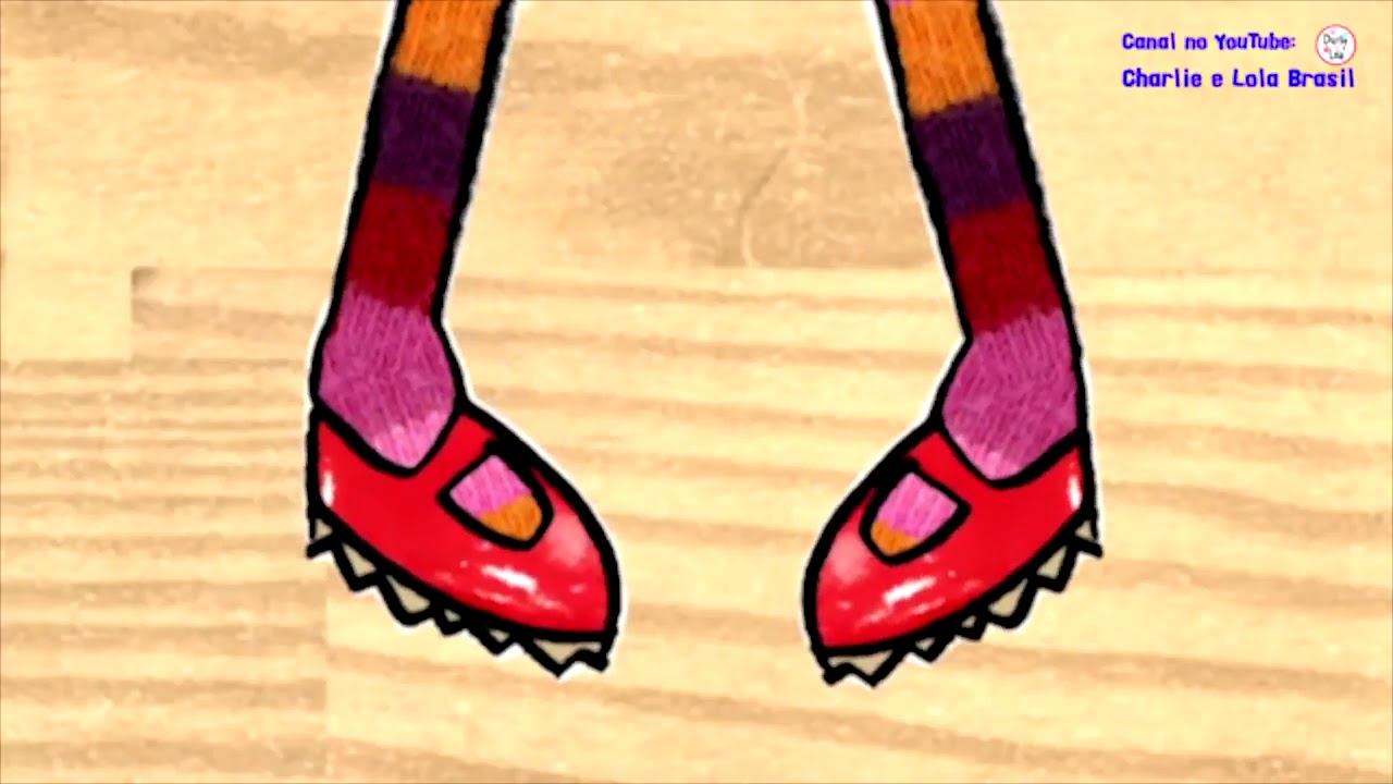 Charlie e Lola em Portugu&ecirc;s : Eu Adoro Mesmo Meus Sapatos Vermelhos