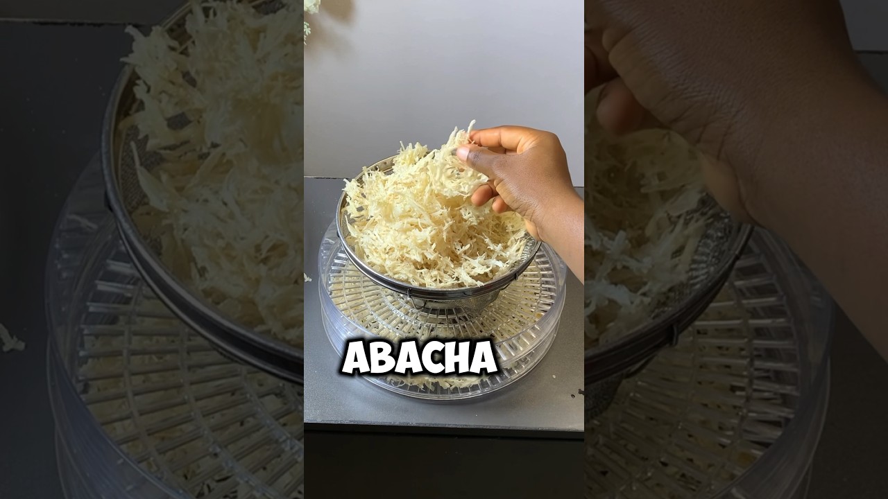 HOW TO PROCESS CASSAVA INTO ABACHA