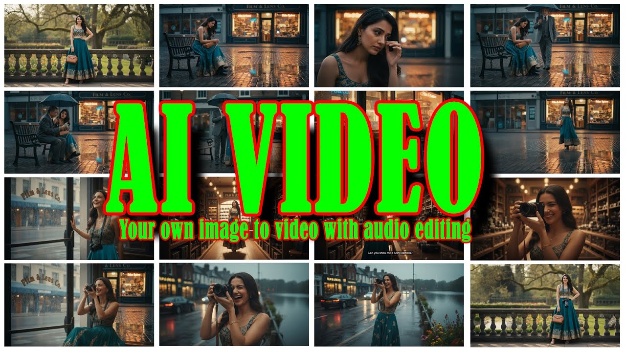 AI Video making, AI image to AI video, Text to Audio and finishing in tamil