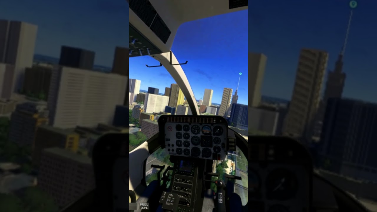 205-29/ WARSAW. POLAND. MICROSOFT FLIGHT SIMULATOR 2024. #warsaw   #poland