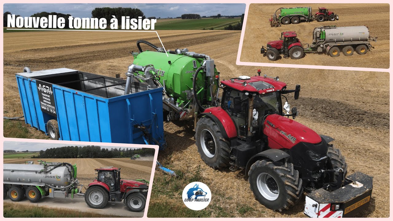 💪GROS CHANTIER d'EPANDAGE 2022 avec 4 TONNES à LISIER-FULL CASE IH & JOSKIN🔴| Agri Van Moorleghem
