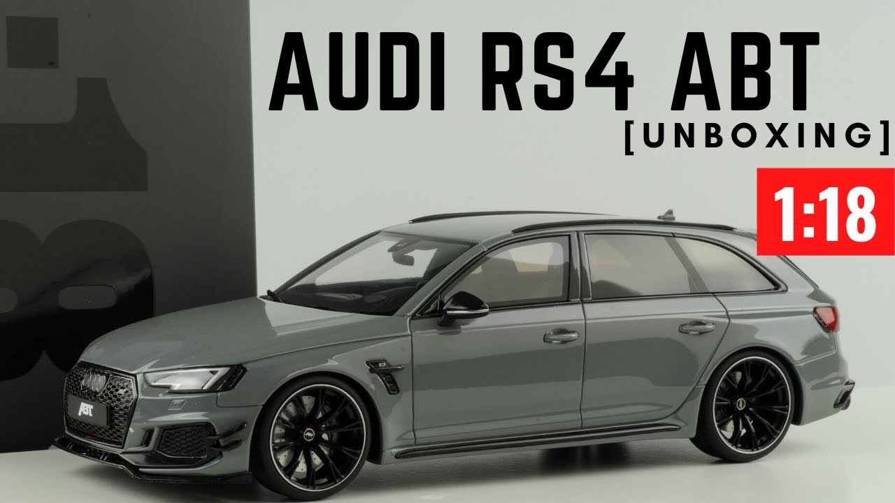 1:18 Audi RS4-R ABT GT SPIRIT [Unboxing]