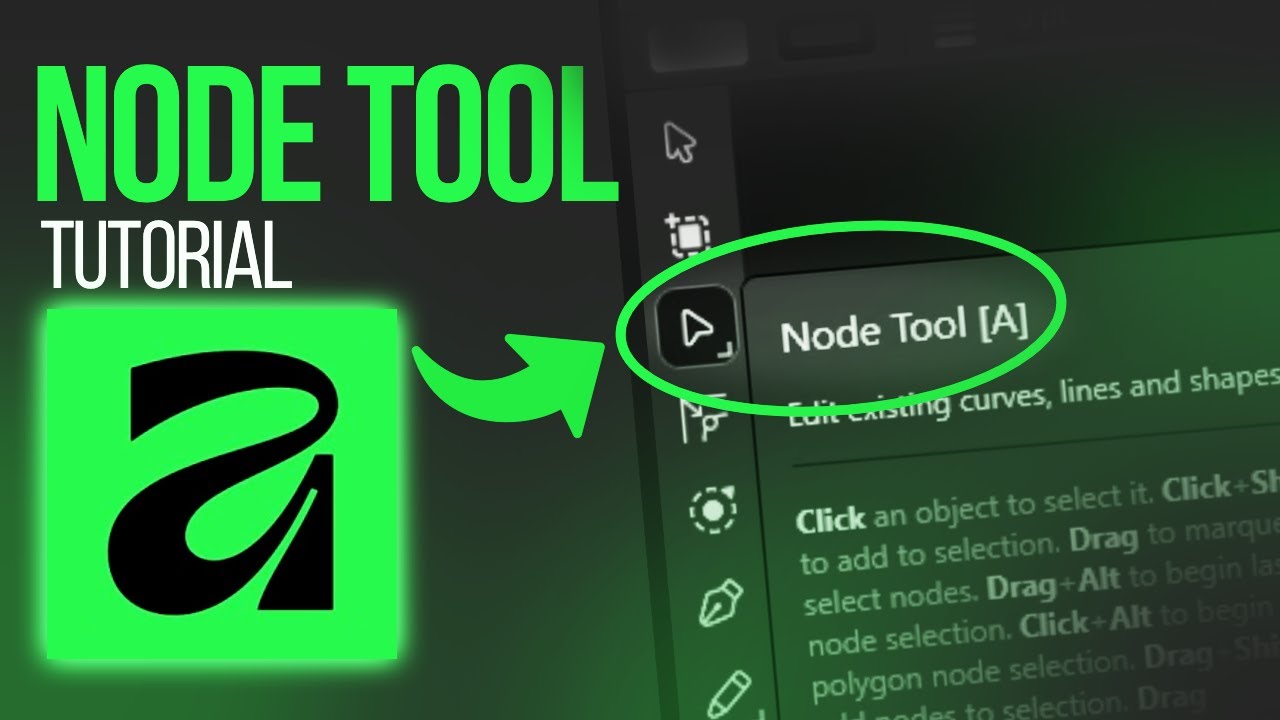 Как использовать инструмент Node в Affinity как профессионал (новичкам обязательно к просмотру!)