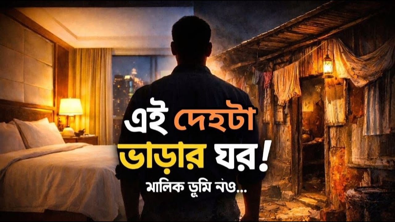 এই দেহটা কি সত‍্যিই তোমার নাকি তুমি ভাড়াটে? একবার ভেবে দেখেছো?