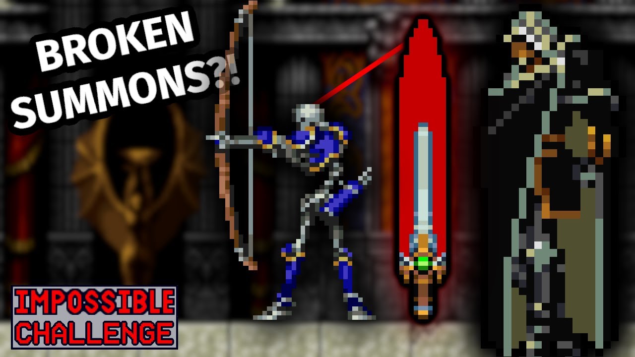I Can't Believe it, But This Sword is Amazing! - SotN Impossible Challenge