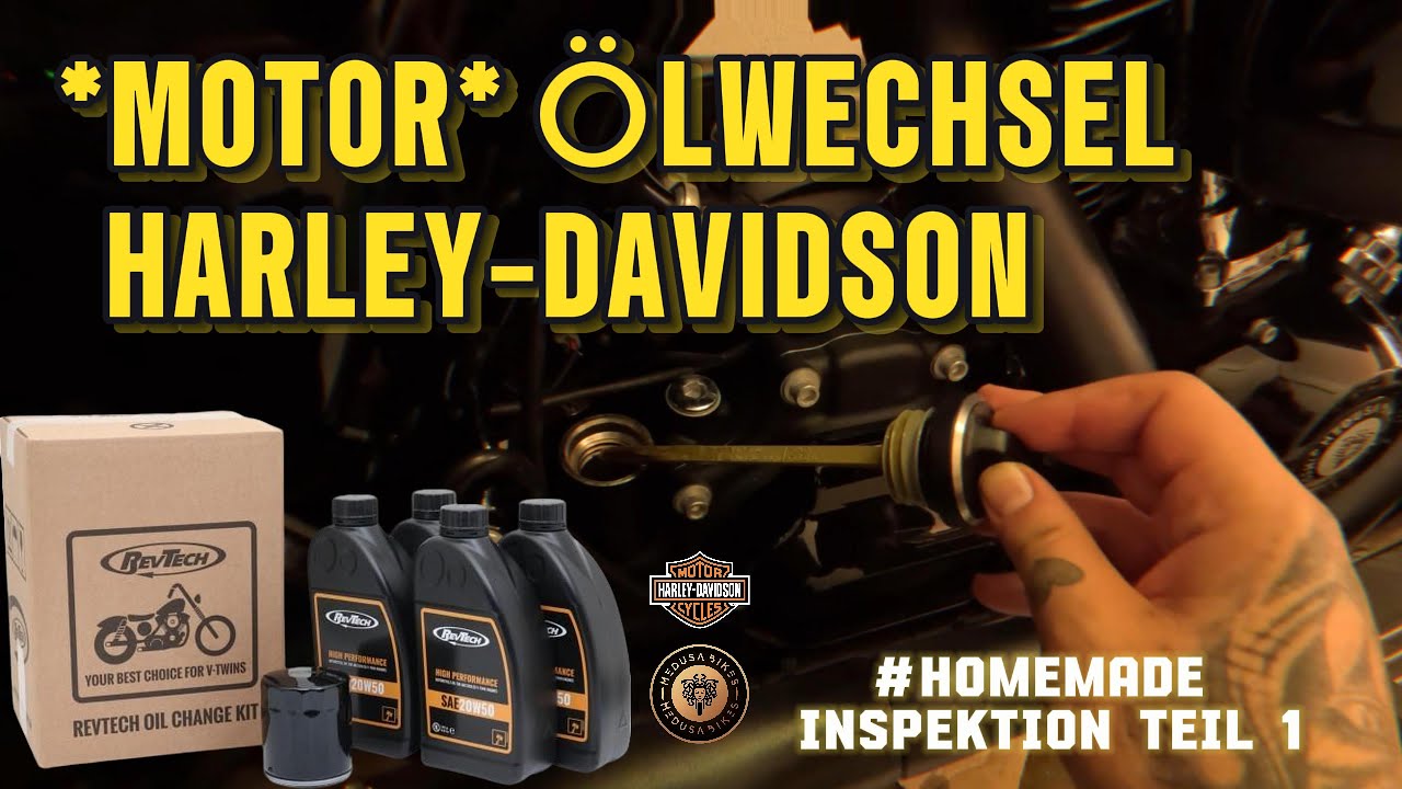 So wechselst du das Motoröl deiner Harley-Davidson selber! TEIL 1 Motoröl #Inspektion