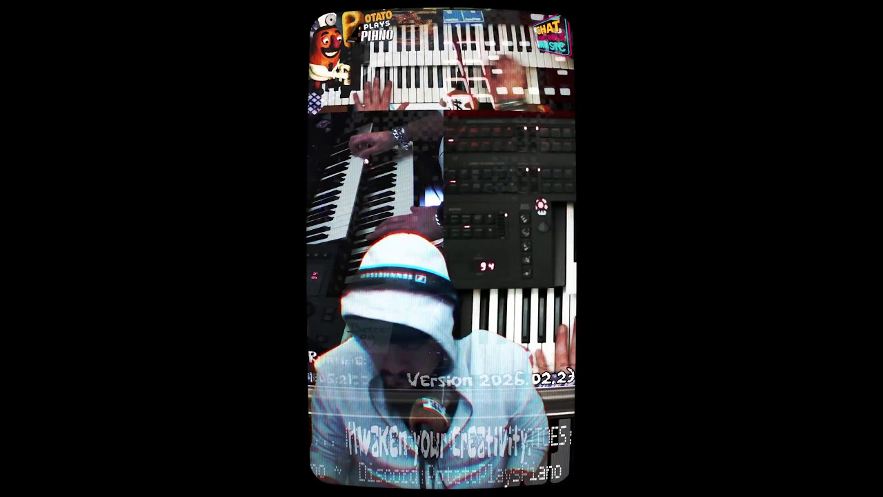 Video Game Music Piano Cover Improv Live Tutorial 80s Retro TV Movies Gaming Potato Plays Piano 🥔🎹