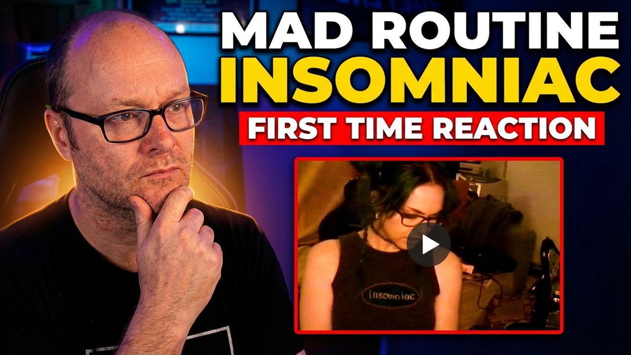 Mad Routine - Insomniac (First Time Hearing) #madroutine #reactionvideo #music #indie