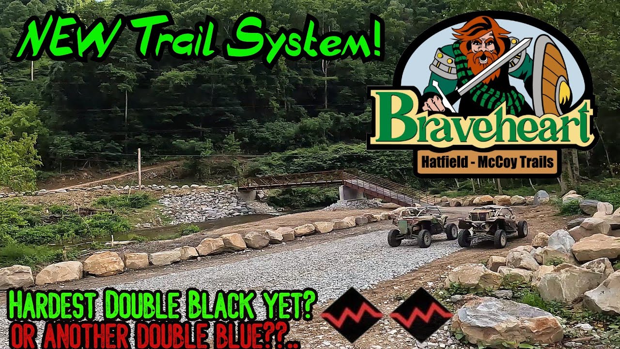 NEW Hatfield & McCoy Trail System! | Braveheart Double Black 90