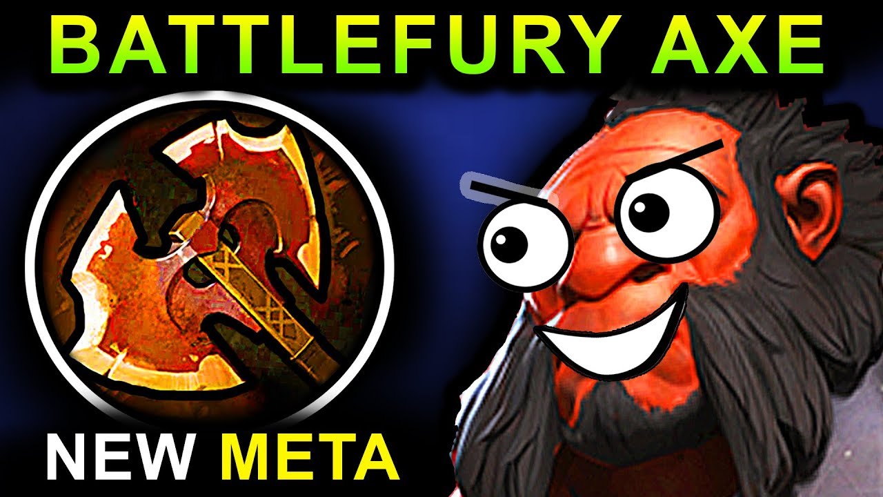 BATTLEFURY AXE - DOTA 2 PATCH 7.07 NEW META PRO GAMEPLAY