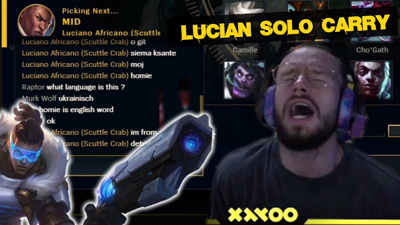 XAYOO - SOLO CARRY LUCIAN MID