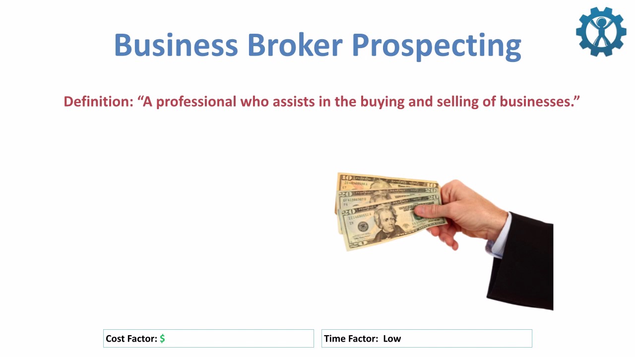 Business Broker Prospecting (Business Development)