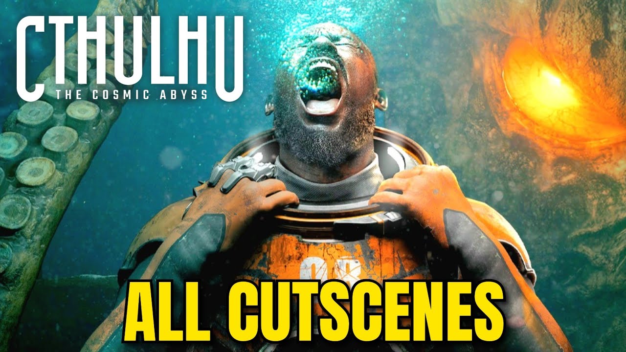 Cthulhu The Cosmic Abyss - All Cutscenes FULL GAME MOVIE [4K60FPS]