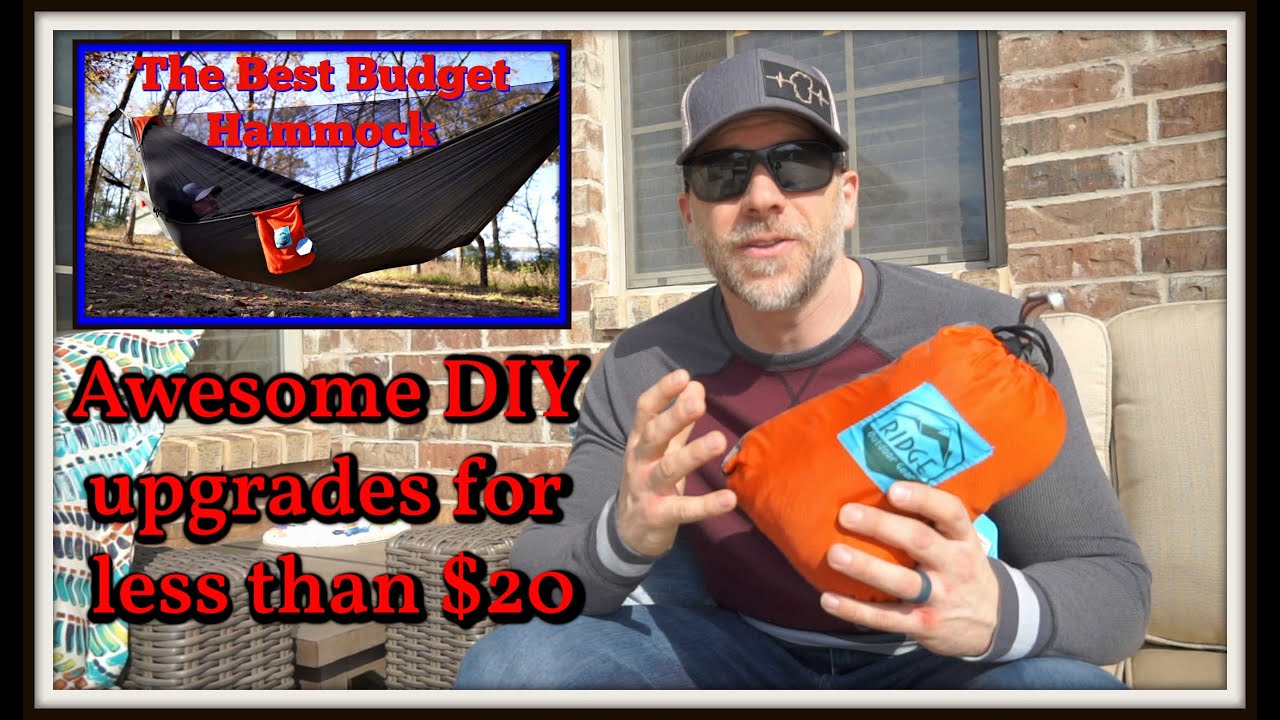 Best Budget Hammock // DIY Upgrades // Ridge Outdoor Gear Pinnacles
