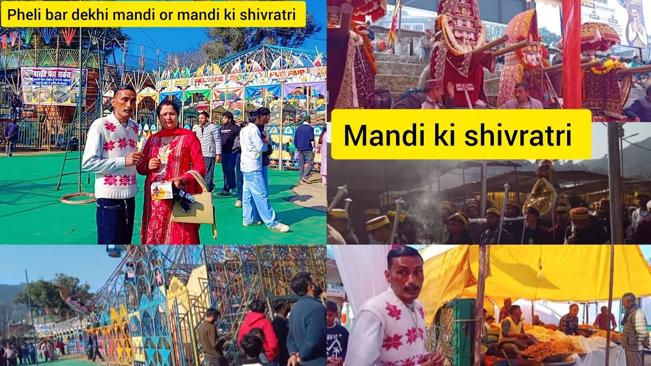 Pheli bar dekhi mandi or mandi ki Mahashivratri 😍//shivratri vlog (part 1 ) 🥰@sharda shyam vlogs ❤️