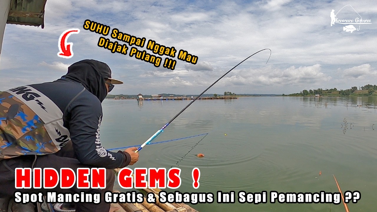 MUMPUNG BELUM BANYAK YANG TAU! MANCING DI SINI DIJAMIN BETAH! Fishing Story Eps 131