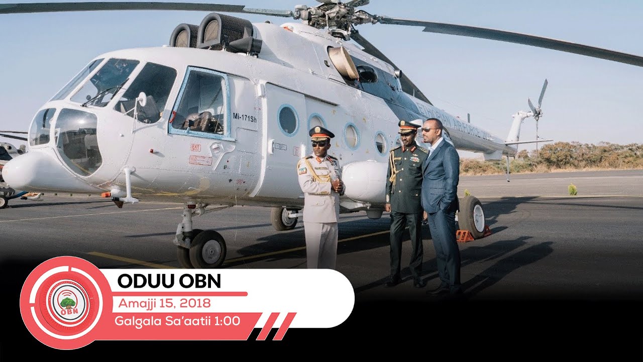 Oduu Galgala Sa'aatii 1:00 OBN Amajjii 15, 2018