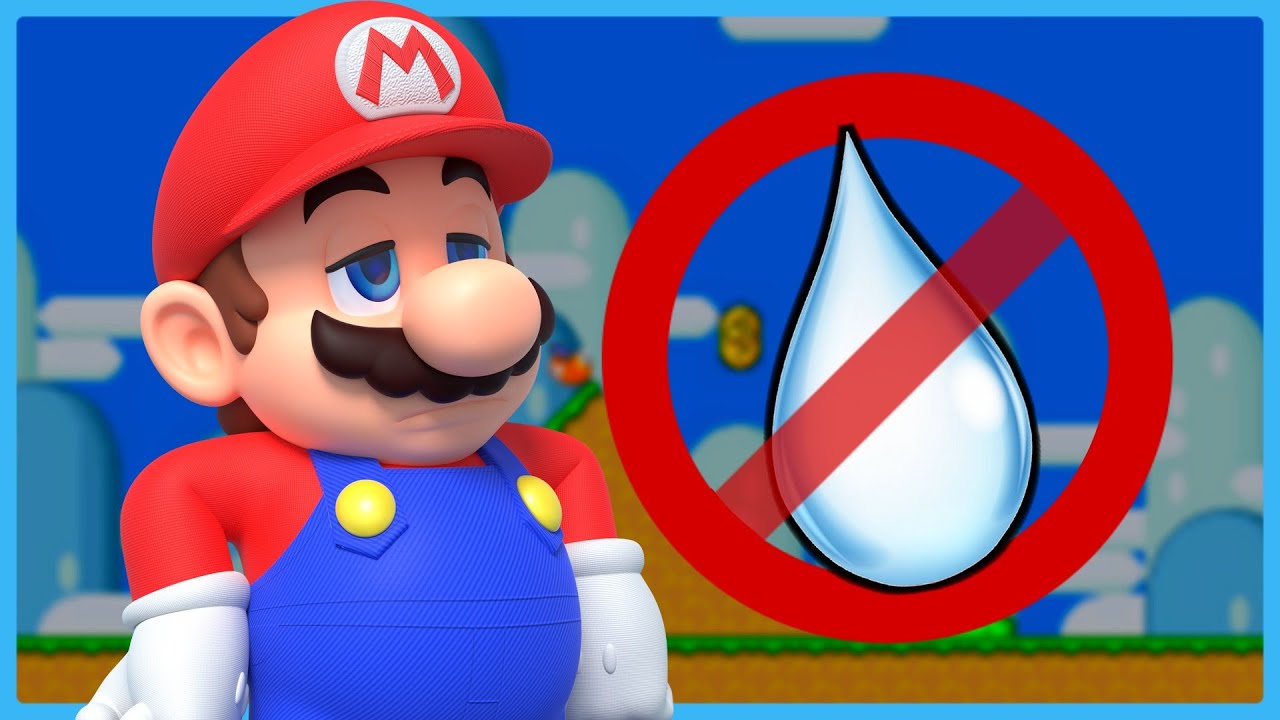 I tried beating Super Mario World WITHOUT TOUCHING WATER!