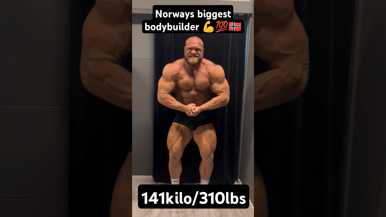 Espen Berg is currently Norways biggest bodybuilder 💪💯#norge #motivation  #norway #bodybuilding #gym