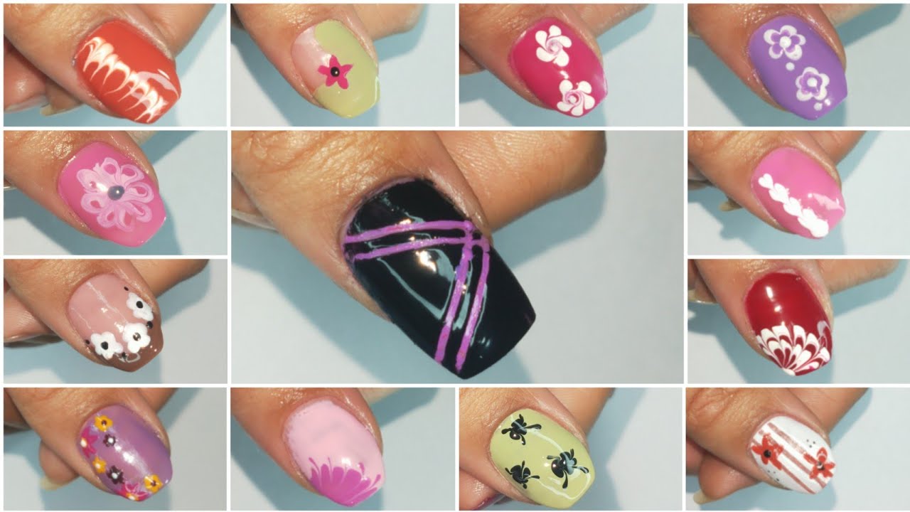 Top 15 must try easy and simple  nail art designs for beginners ✨