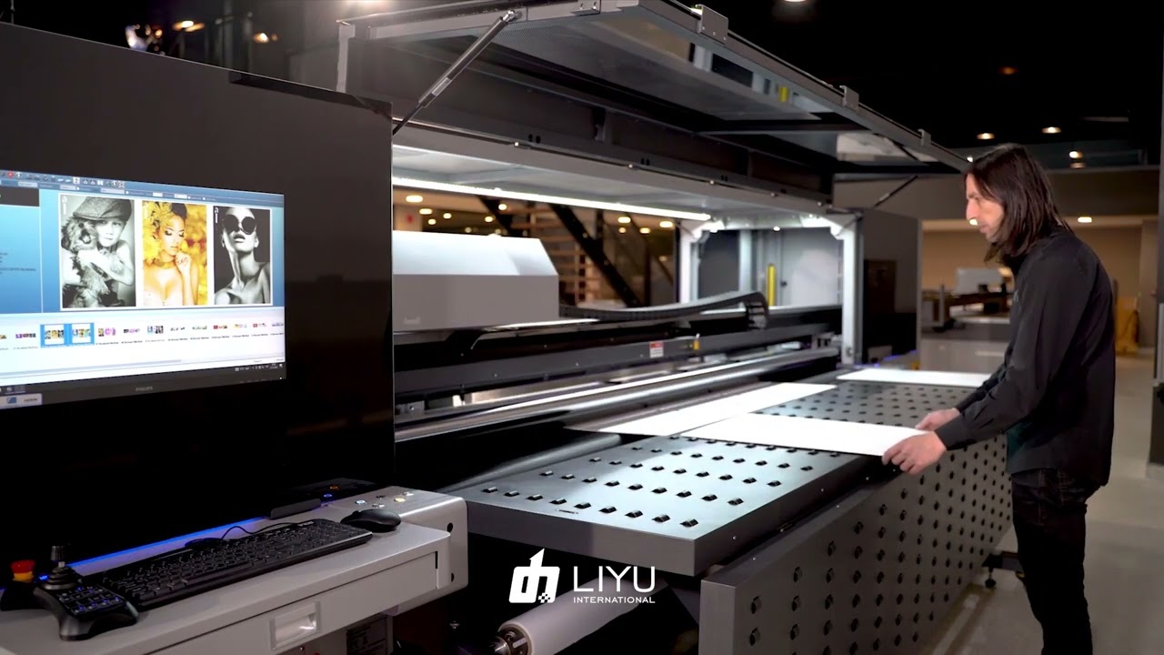CMYK REKLAM LIYU PLATINUM Q3 HYBRID UV BASKI MAKİNESİ