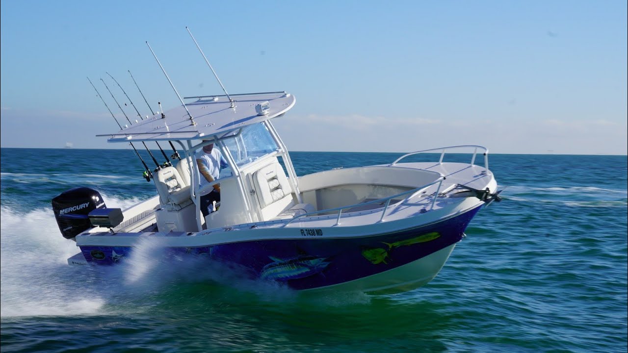 Центральная консоль Dusky 23 (227) Морские испытания (Продано)
