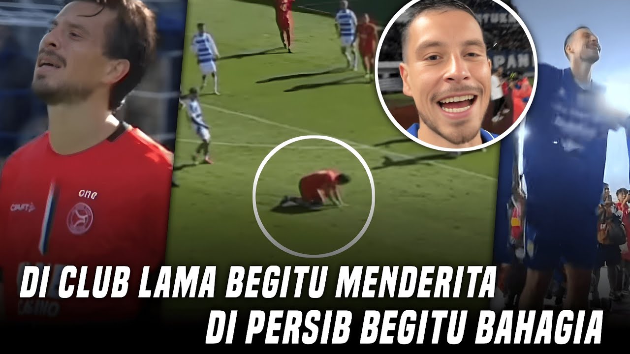 Dia memang pendiam namun melihat ini ia pun menjadi luluh, Persib membuat candu