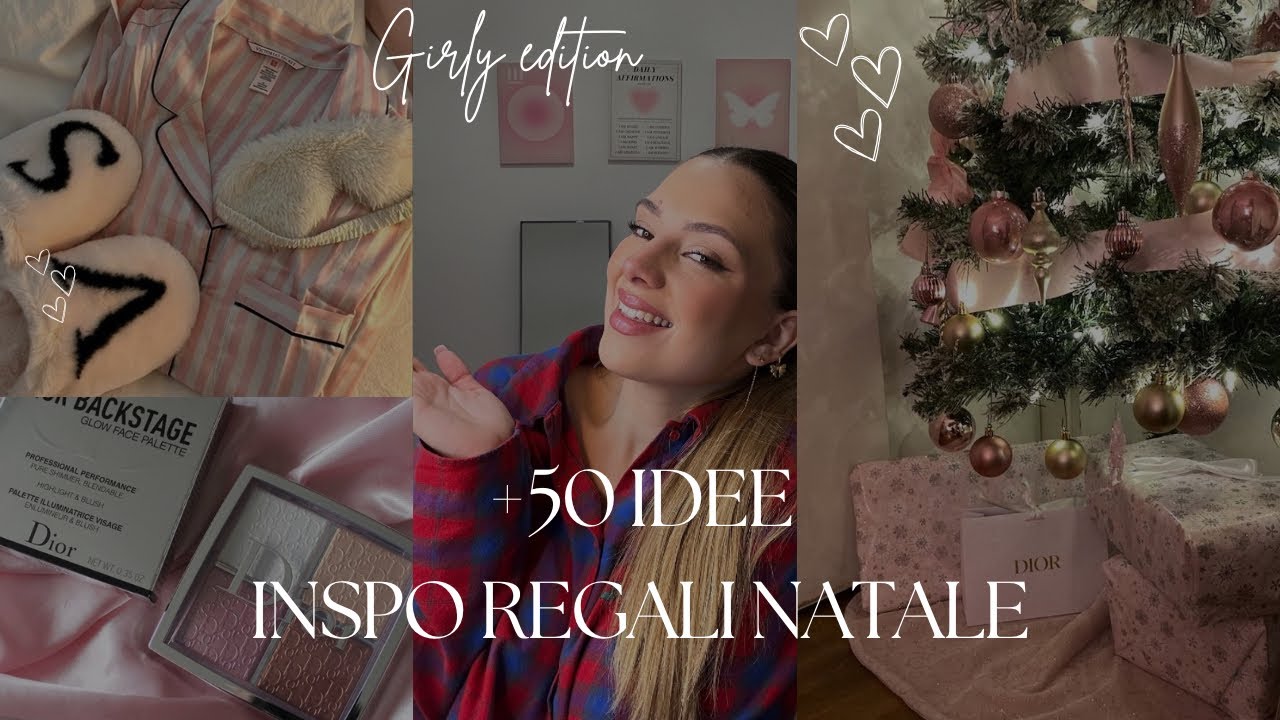 Idee regalo per Natale 🎀 -50 inspo lowcost e medium cost / girly edition💕