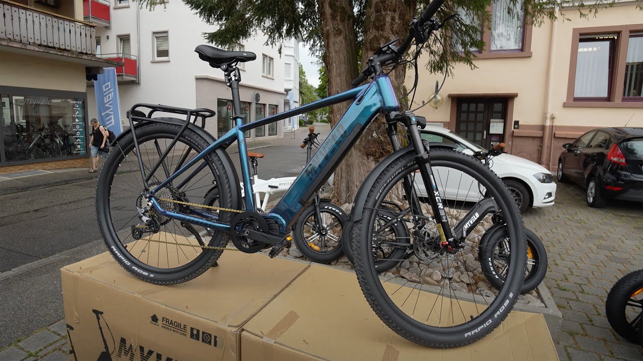 E-BIKE 2024 MYVELO MAKALU BLAU TEST Kaufberatung