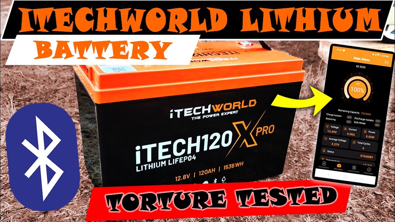 Обзор литиевой батареи iTechWorld 120X Pro Bluetooth &mdash; хороша ли она?