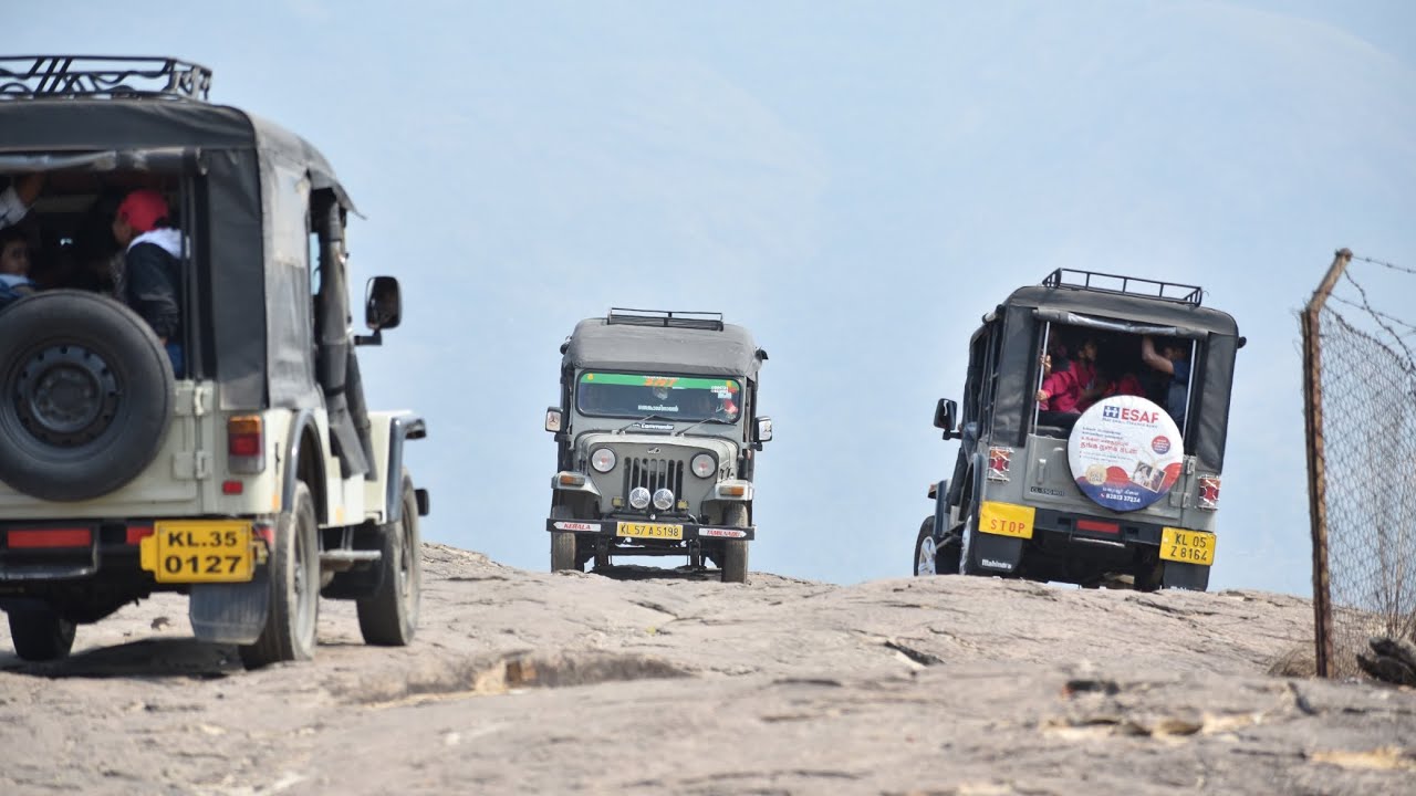 Jeep Ride | Through Majestic Rockscapes| Kanthalloor|Munnar |kerala| India