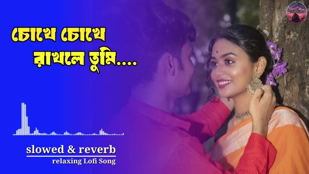 চোখে চোখ রাখলে তুমি ~ bangla song || romantic songs || bangla lo-fi song || #dilsemusic 