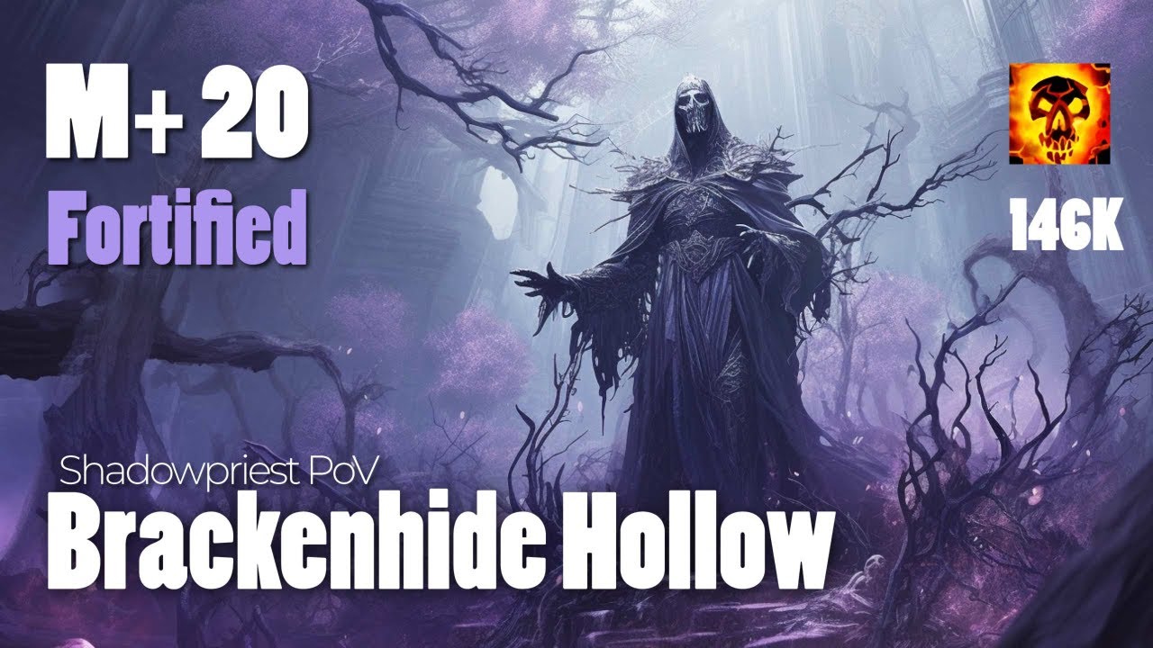Shadow Priest's Guide: Brackenhide Hollow M+20 Fortified | WoW Dragonflight Season 2