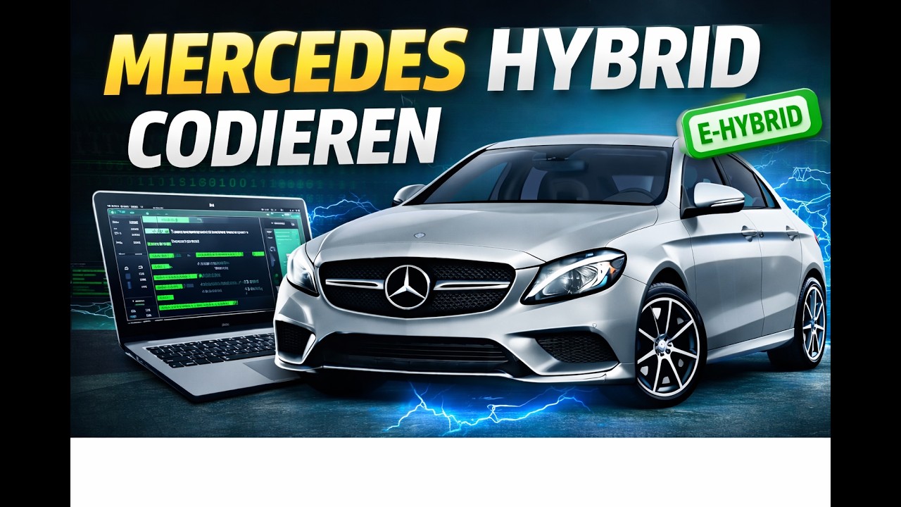 Mercedes Hybrid Leistungselektronik Steuergerät anlernen & tauschen