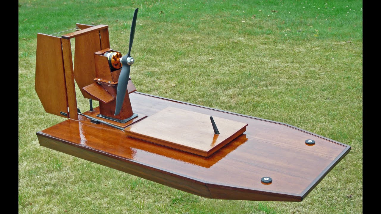 Mein 3. Eigenbau Airboat / Sumpfglider /Speedboot