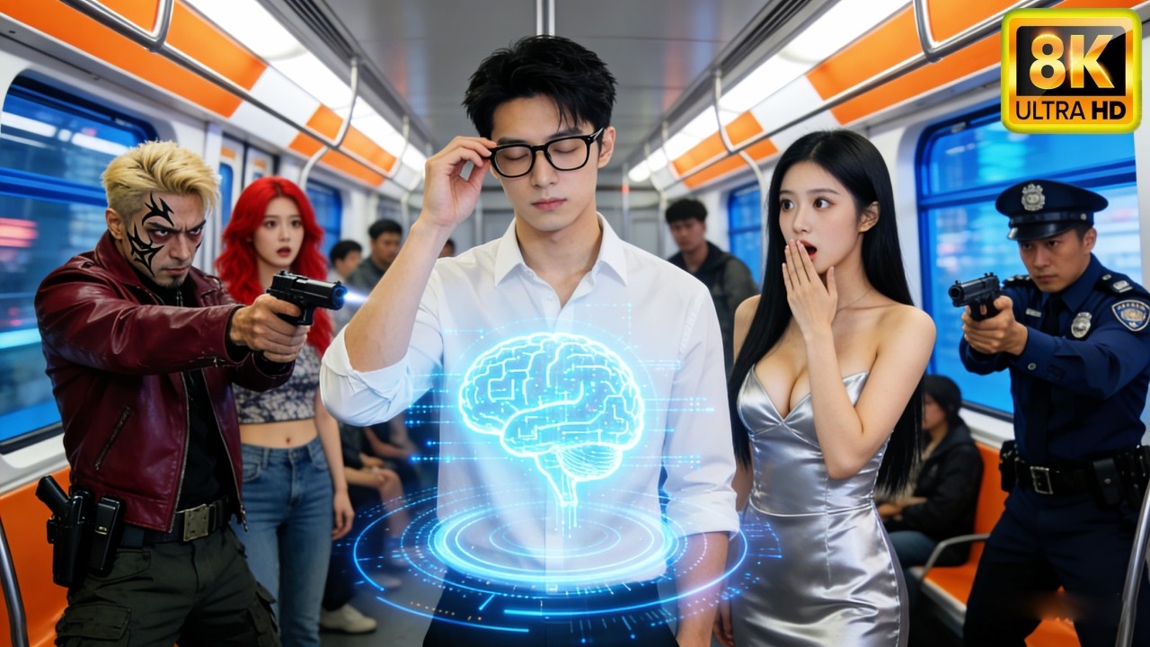 Joven en tren mortal despierta poder de previsión y revierte su destino con ingenio.