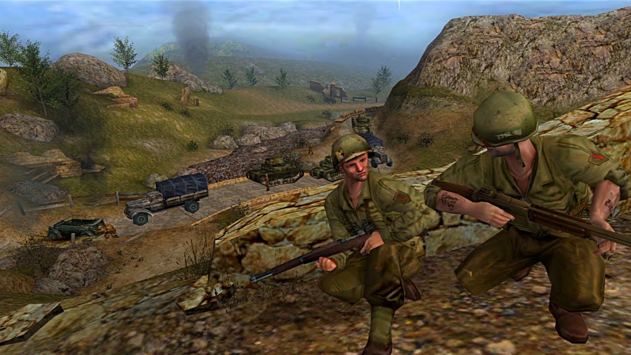 The Battle of Piano Lupo - World War 2 - Call of Duty 2: Big Red One
