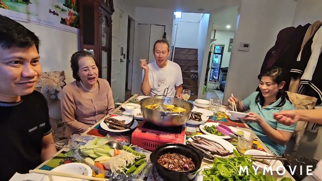 Về bạc liêu 🎣🐟🐠 lẩu cá kèo # nhom thu gian Canada tap 791