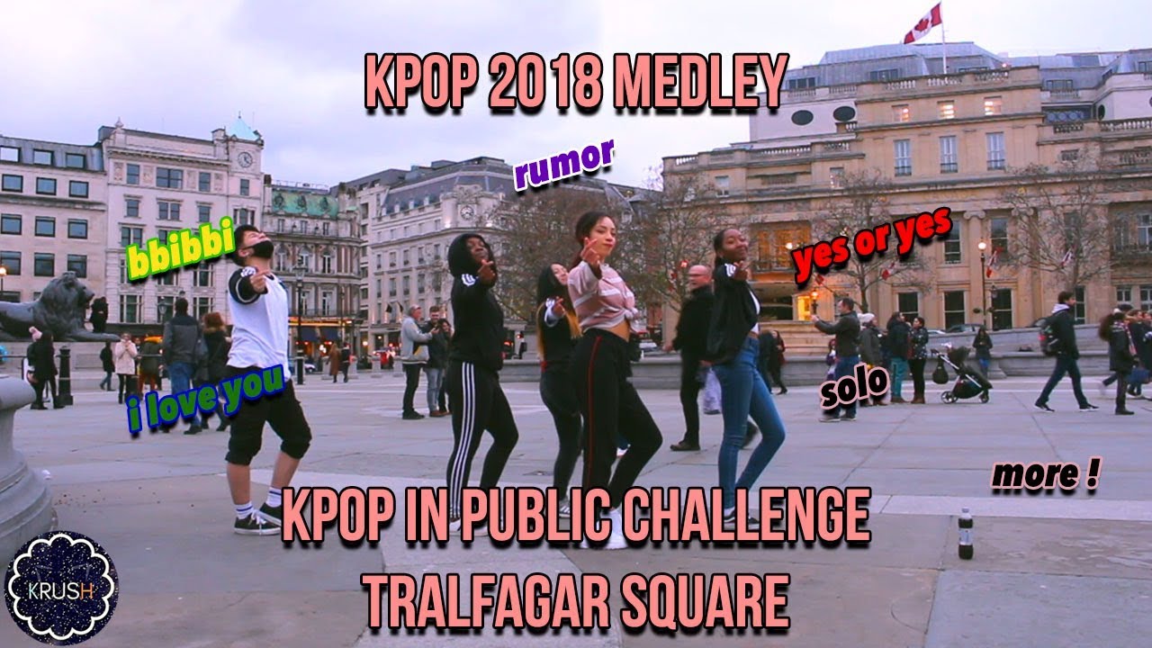 [K-POP IN PUBLIC CHALLENGE] 2018 DANCE MEDLEY/RANDOM DANCE IN LONDON (100K SPECIAL) [KRUSH LDN]