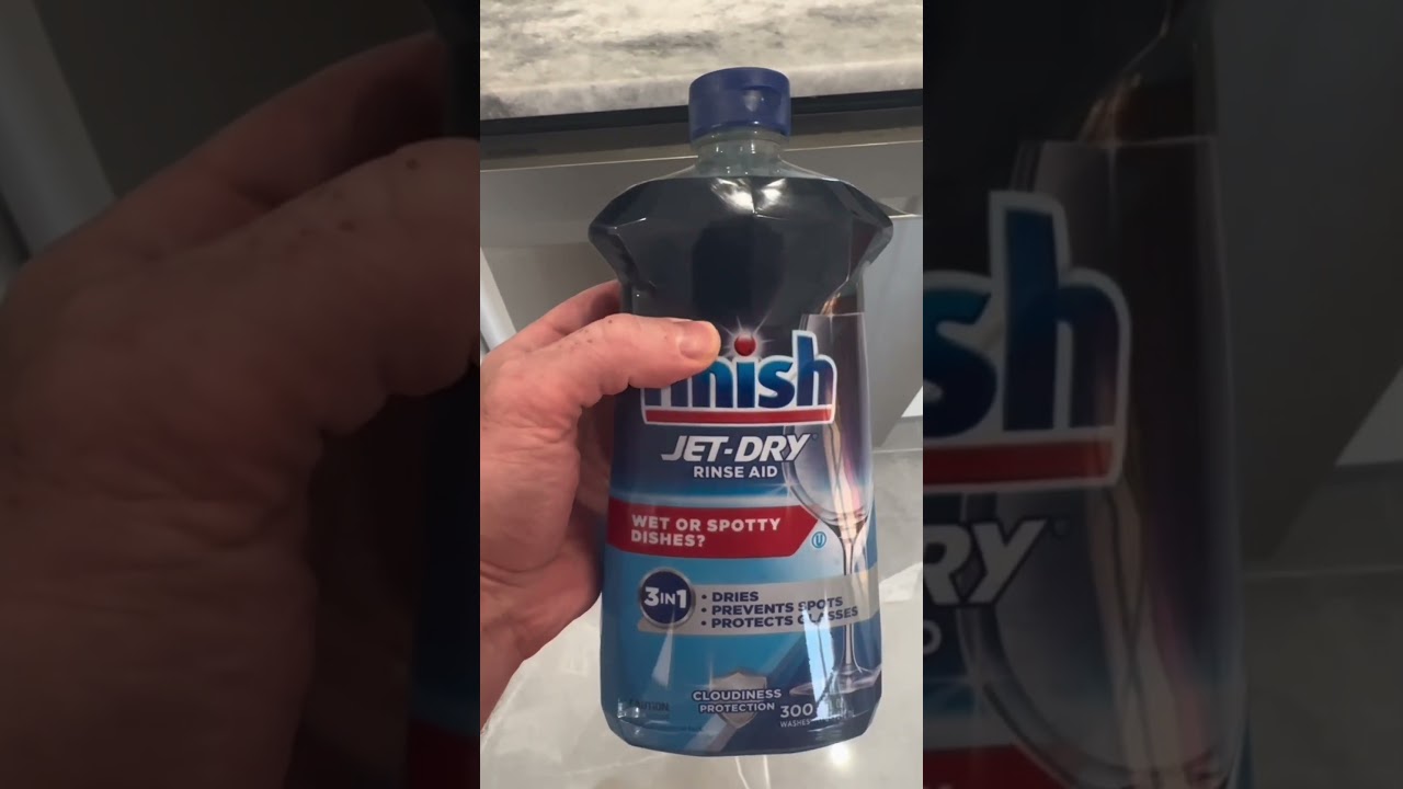 Finish Jet Dry Rinse Aid #amazonfinds #cleaningsupplies